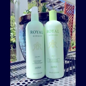 Jafra Royal Ginger Body Lotion & Body Oil